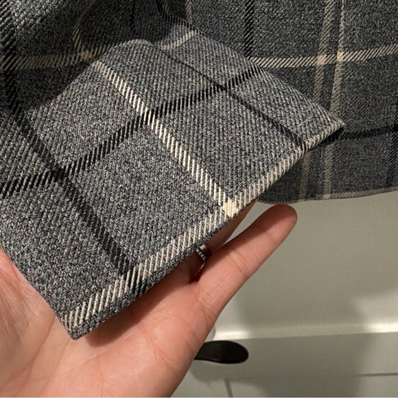 Evan Picone Gray Plaid Women's Blazer - Picture 4 of 8